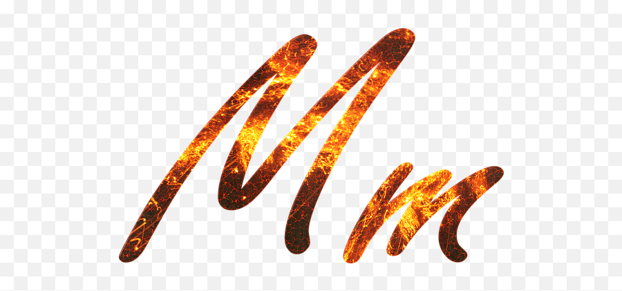 Fire Embers Lava Font - Fire Text M Png Emoji,Lava Emoji