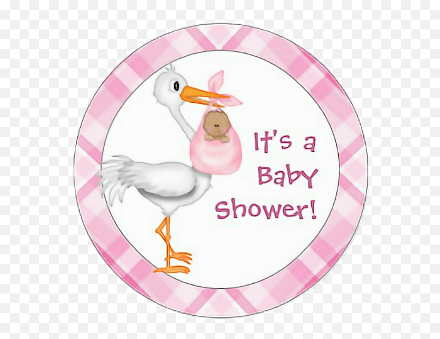 Baby Babyshower Stork - Invitations Baby Shower Stork Pink Emoji,Stork Emoji