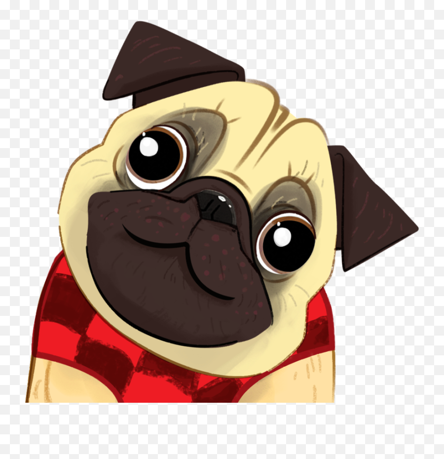 Pug Dog Emoji App - Pug Emoji,Emoji Dog