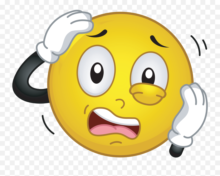 Confused Face Clipart - Transparent Background Confused Emoji,Emoticon Faces