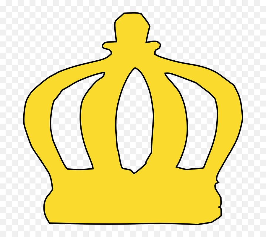 Crown King Queen - Crown Cartoon Clipart Emoji,King Hat Emoji