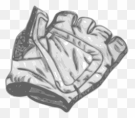 Glove Hands Garment White Grey - Emoji
