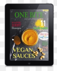One Bite Vegan Magazine Is - Tablet Computer Emoji