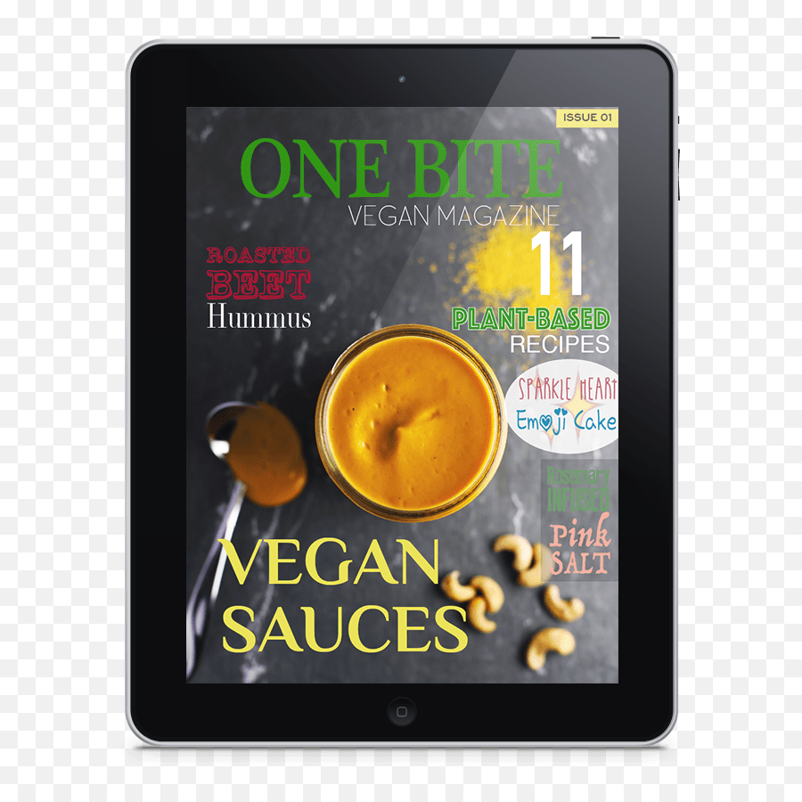 One Bite Vegan Magazine Is - Tablet Computer Emoji,Announcement Emoji