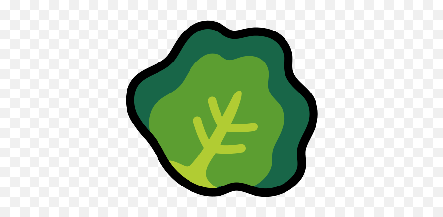 Leafy Green - Emblem Emoji,Green Emoji