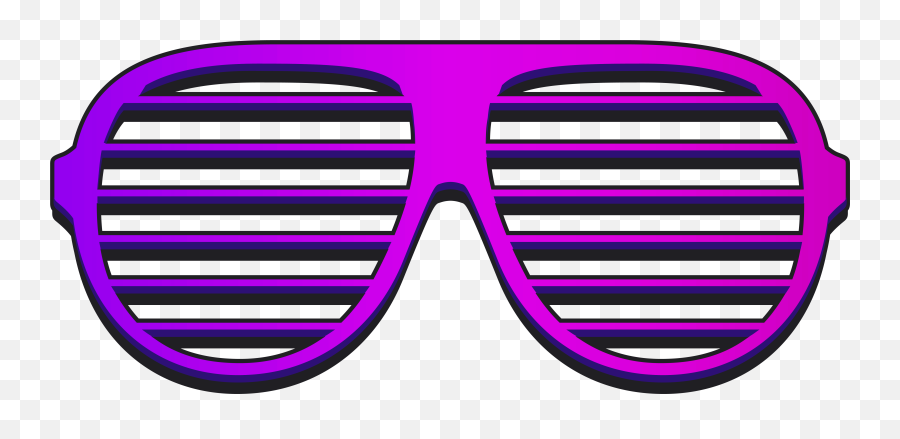 Cool Glasses Clipart - Shutter Shades Png Emoji,Cool Glasses Emoji
