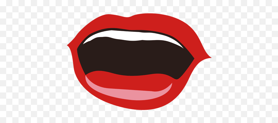 Smiley Woman Mouth Expression - Transparent Png U0026 Svg Vector Illustration Emoji,Lips Emoji Png