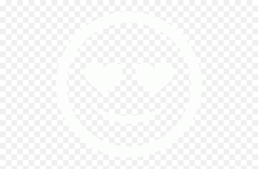White In Love Icon - Icon Love White Png Emoji,In Love Emoticon