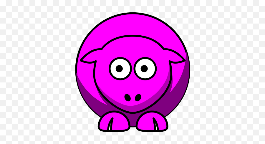 Sheep Looking Right Png Svg Clip Art For Web - Download Smiley Emoji,Sheep Emoticon