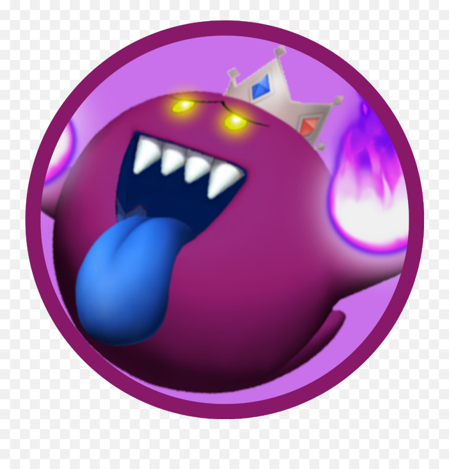 Steamboozle Dark Lord Boos Skype Icon - Dark King Boo Mario Emoji,Emoji Skype