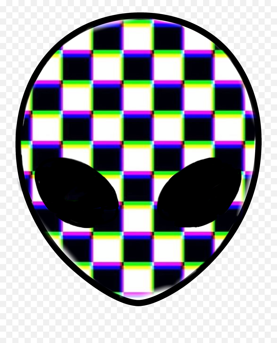 Popular And Trending Alien Stickers On Picsart - Aesthetic Stickers Png Transparent Glitch Emoji,Blue Circle And Alien Emoji