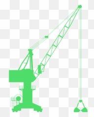 Construction Crane Crane Silhouette - Tower Crane Silhouette Emoji,Construction Equipment Emoji