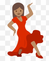 Dance Emoji Png Clipart - Dancing