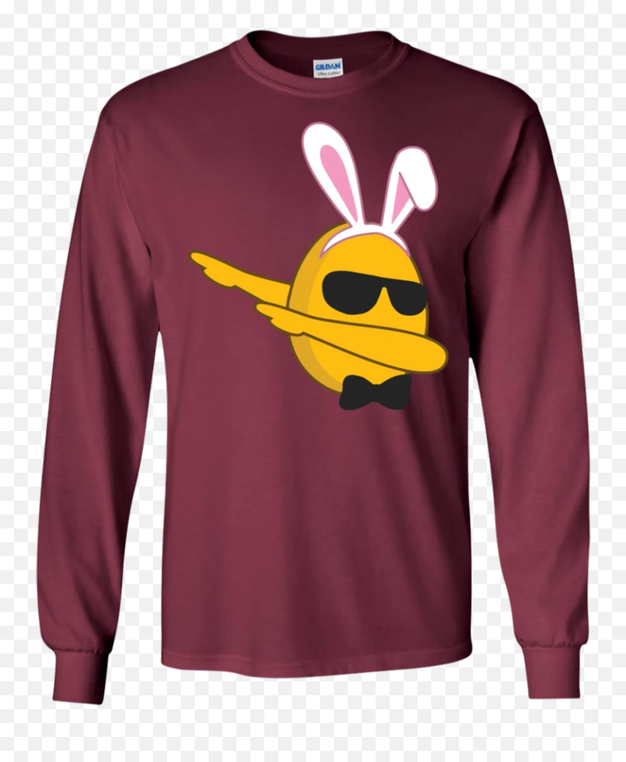 Dabbing Emoji Easter - Dab Ls Tshirt Teeevercom U2013 Tee Support,Carrot Emoji