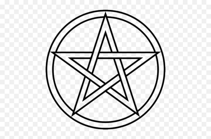 Pentagram Sobrenatural Pentagrama Sobrenatural Star Est - Pentacle Stained Glass Pattern Emoji,Pentagram Emoji