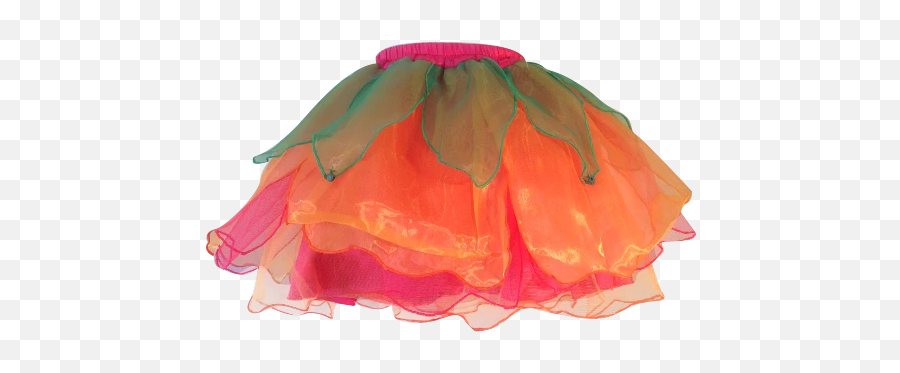 Tinkerbell Orange Fairy Bell Skirt - Fairy Skirt Png Emoji,Emoji Skirt