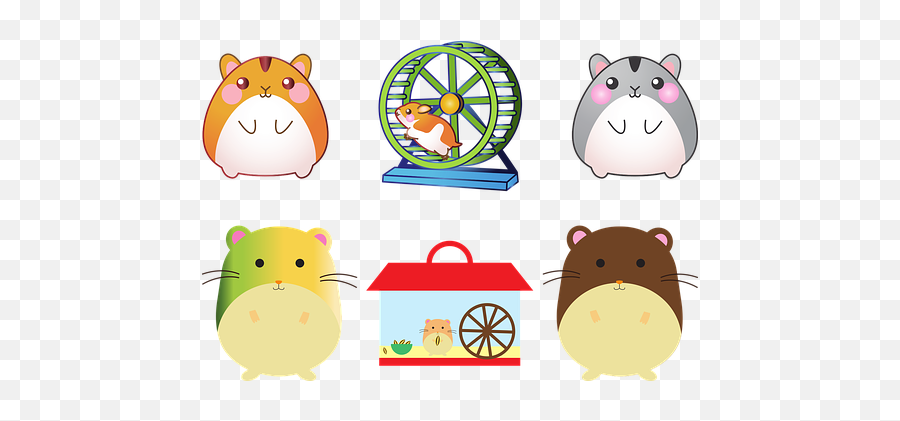 Free Critter Emoji Vectors - Hamster Holding Clipart,Possum Emoji