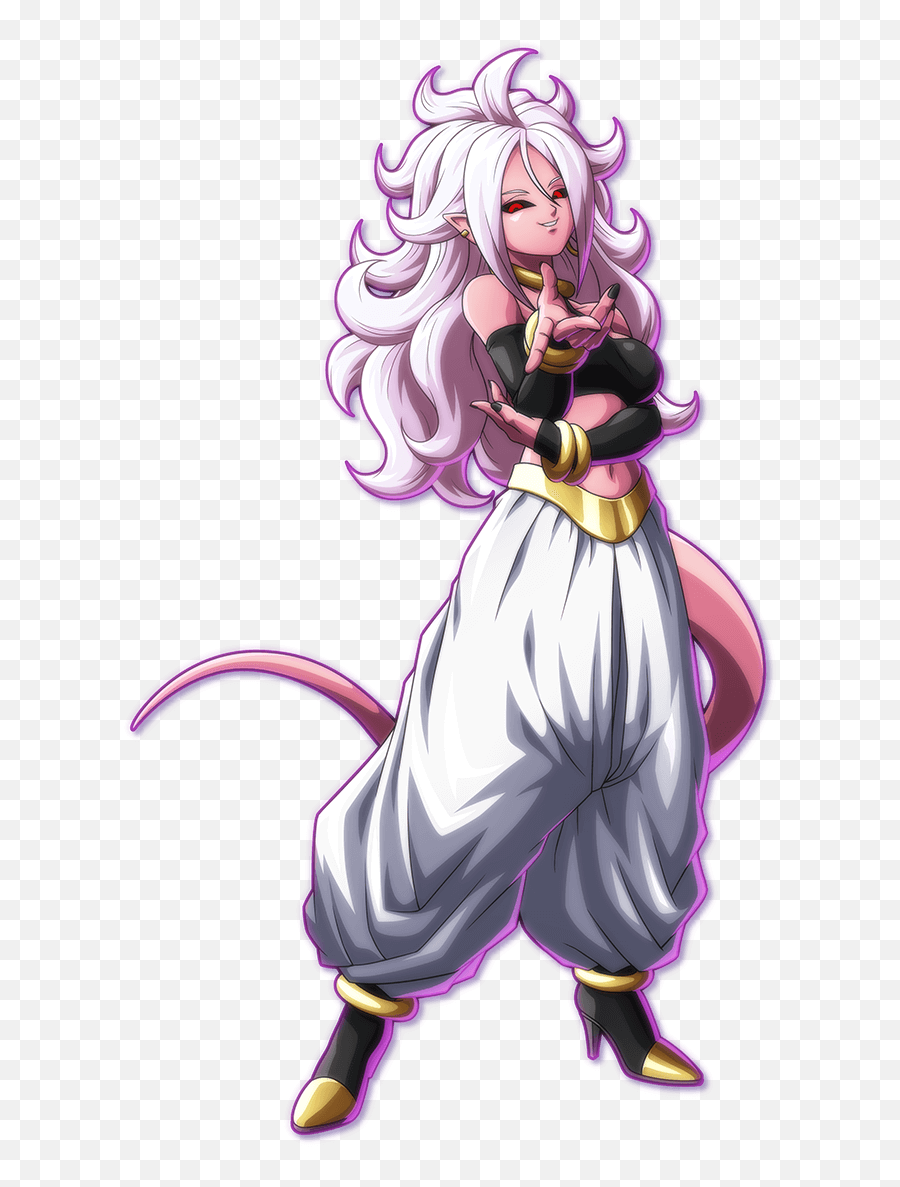 The New Dragon Ball Fighterz Character - Dragon Ball Fighterz Android 21 Emoji,Dragon Ball Emoji