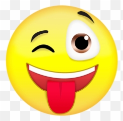 Funny Icon Png - Tongue Out Laughing Emoji,Toothy Smile Emoji