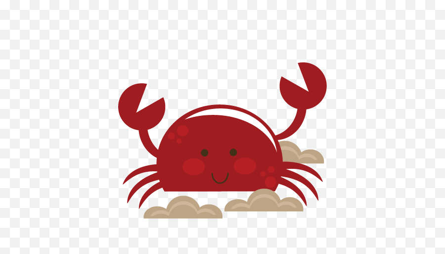 Transparent Crab Cute Picture - Crab Png Cute Emoji,Crab Emoticons
