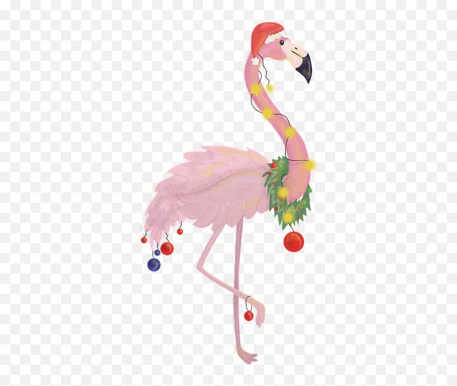 Flamingo Christmas Advent - Christmas Flamingo Emoji,Pink Flamingo Emoji