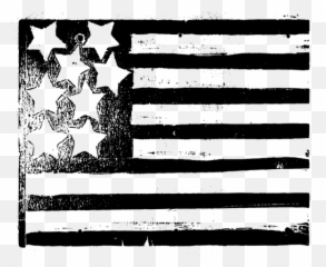 Us Flag Vector Image - Bandeira Do Eua Preto Branco Png Emoji