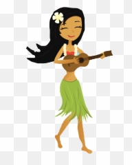 Havana Havaiana Beach Praia Peace - Hula Girl With Ukulele Emoji,Hula Emoji