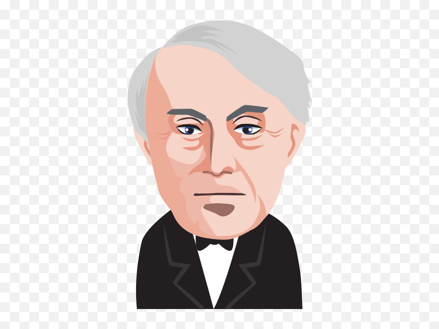 Thomas Alva Edison - Thomas Alva Edison Face Emoji,Motorcycle Emoticon