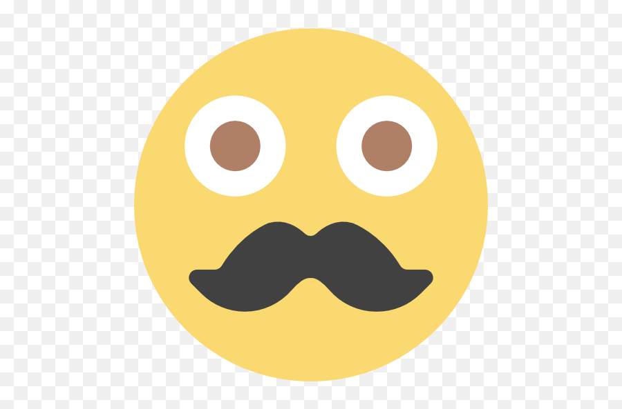 Moustache Faces Beard Facial Hair - Gentleman Emoticon Emoji,Hipster Emoticons