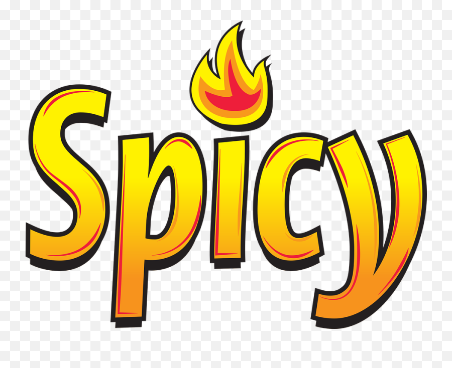 Spicy Text Flame - Clip Art Emoji,100 Fire Emoji