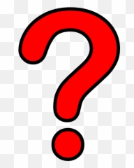 Red Question Mark Clipart - Transparent Background Png Marks Emoji