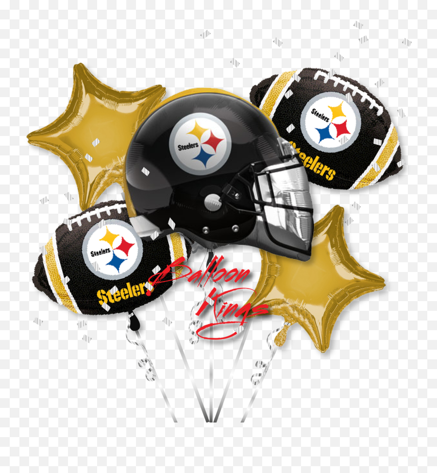 Steelers Bouquet - Balloon Emoji,Steelers Emoji