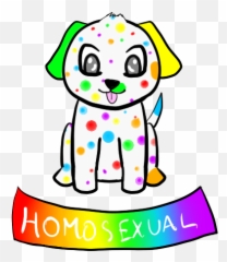 Pride Puppies Just - Clip Art Emoji