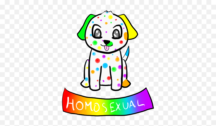 Pride Puppies Just - Clip Art Emoji,Blech Emoji