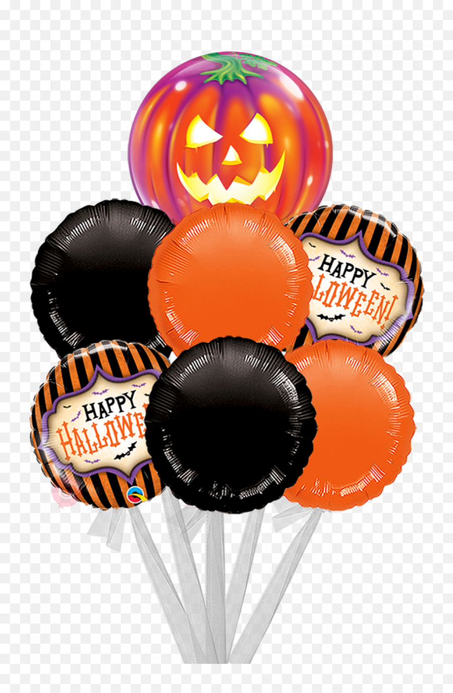 Happy Halloween Spooky Bats - Happy Halloween Balloon Emoji,How To Be An Emoji For Halloween