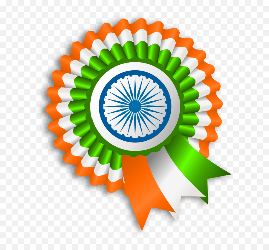 India Indian Flag Ribbon - Indian Independence Day 2018 Emoji,Indian Flag Emoji