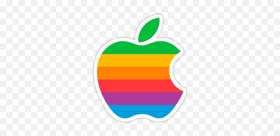 Apple Logo Sticker - Apple Logo Emoji,Apple Symbol Emoji