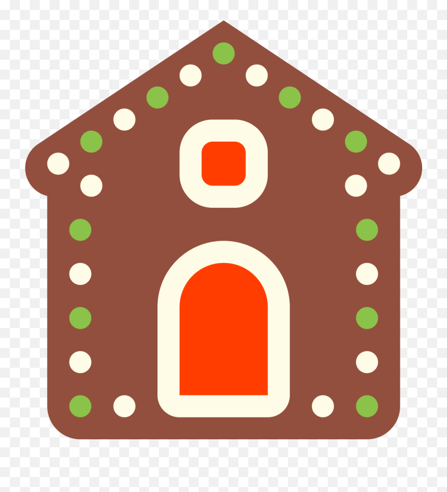 Gingerbread House Icing Template - Gingerbread House Icon Png Emoji,House Candy House Emoji