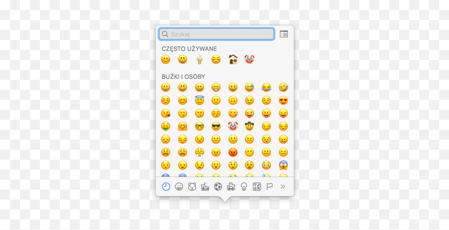 Szybki Dostp Do Emoji Na Macu Poradnik U2022 Zbitaszybkapl - Special Character Smiley Symbols,Iphone 4s Emoji