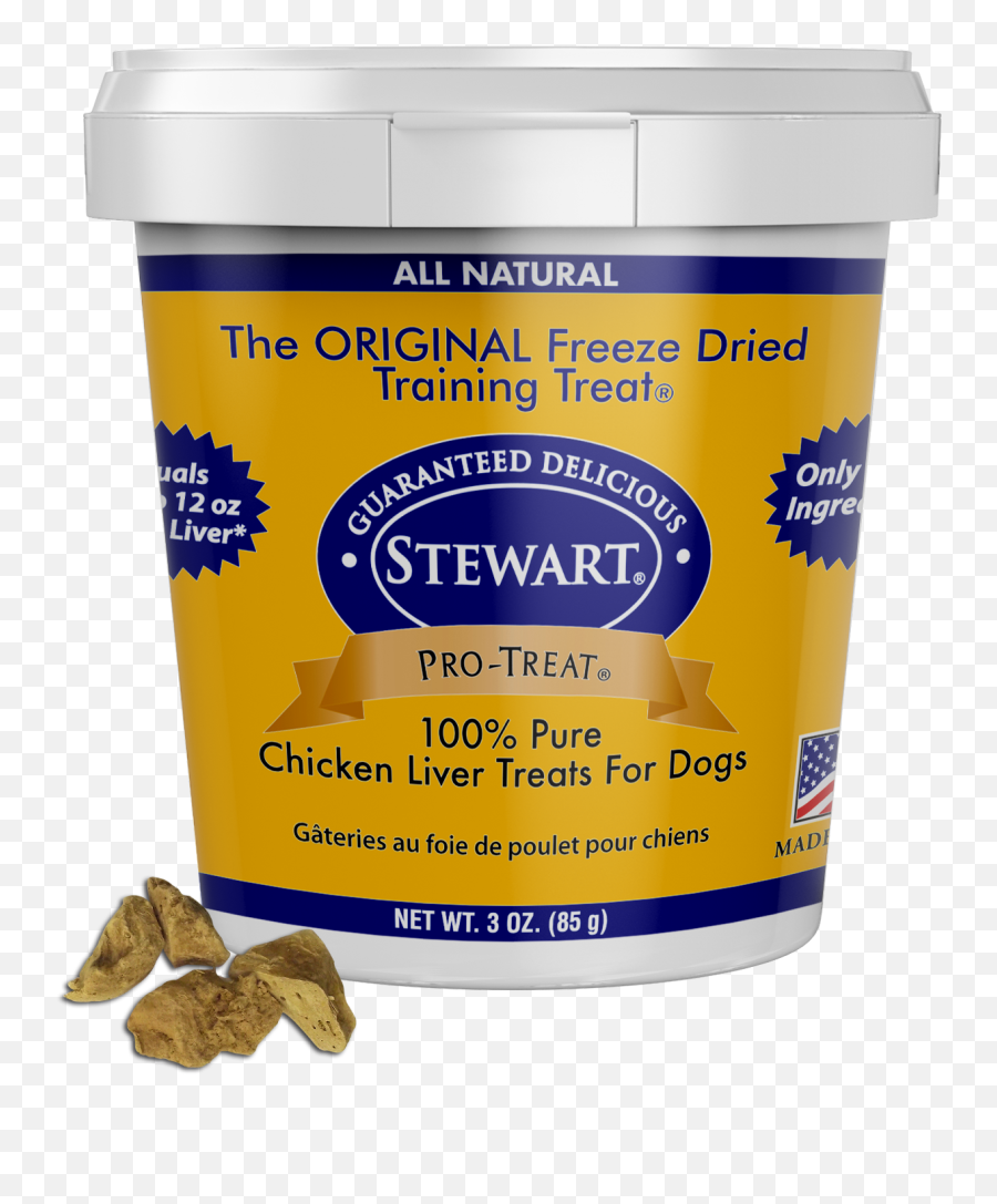 Stewart Pro - Treat Freeze Dried Chicken Liver Dog Treats 3 Oz Tub Stewart Pro Treat Freeze Dried Chicken Liver Emoji,Freezing Cold Emoticon