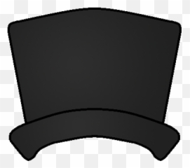 Black Snowman Top Hat Clipart - Emoji