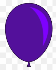 Clip art balloons clipart 2 - Clipartix Dark Purple Balloon Emoji