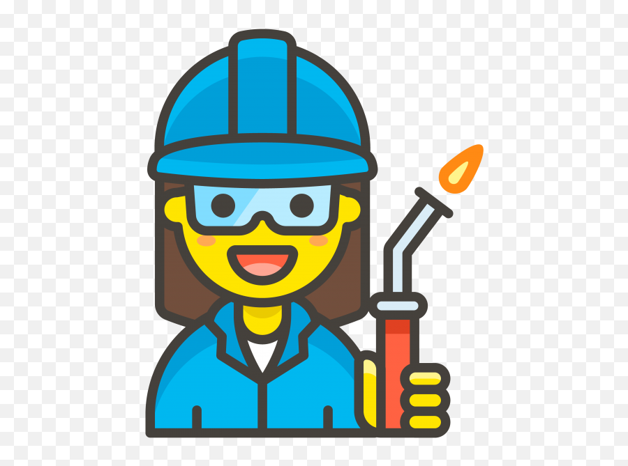 Woman Factory Worker Emoji - Factory Worker Clipart,Worker Emoji