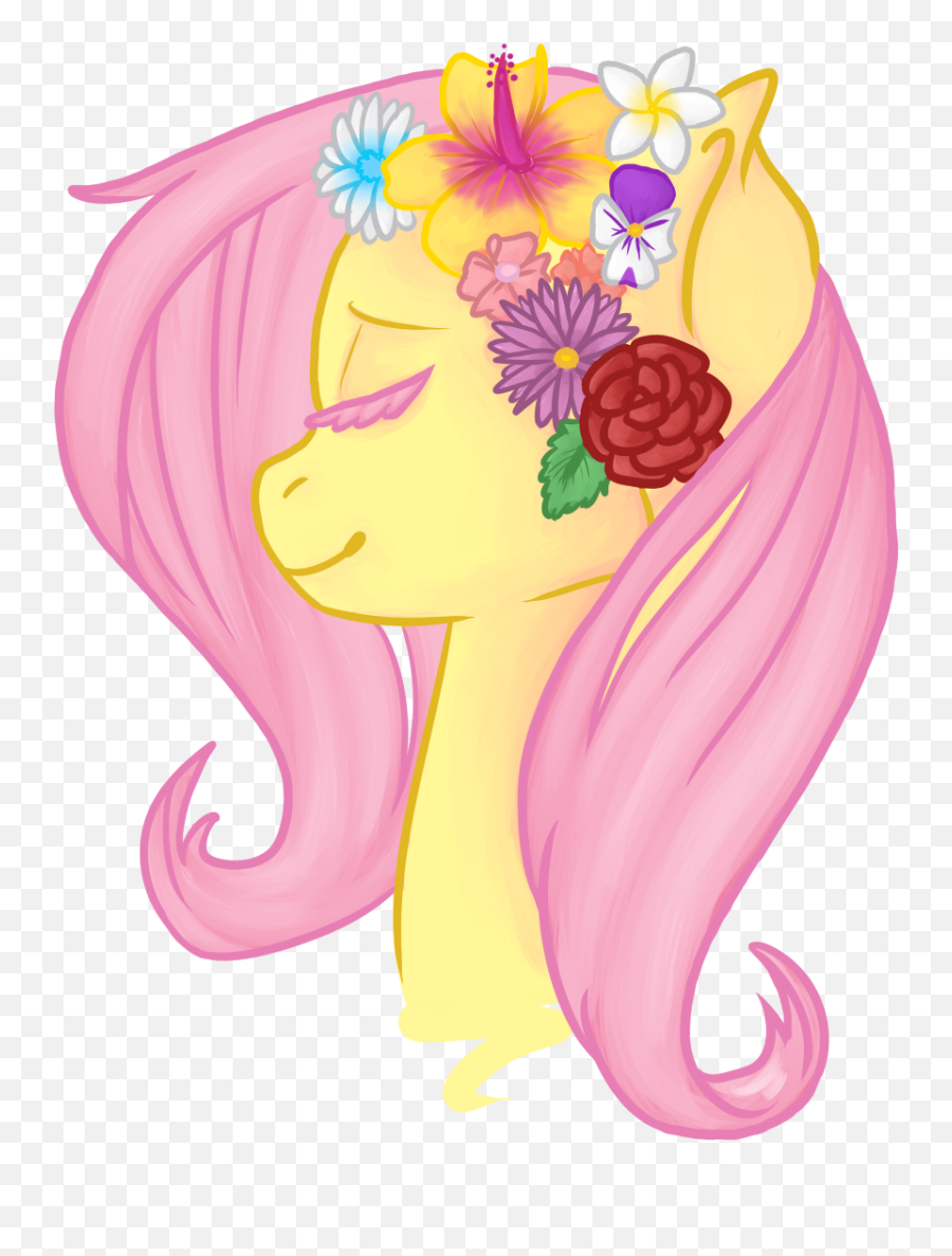 Flower Crown - My Little Friendship Is Magic Emoji,Flower Crown Emoji