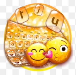 Glitter Emoji Keyboard - Smiley