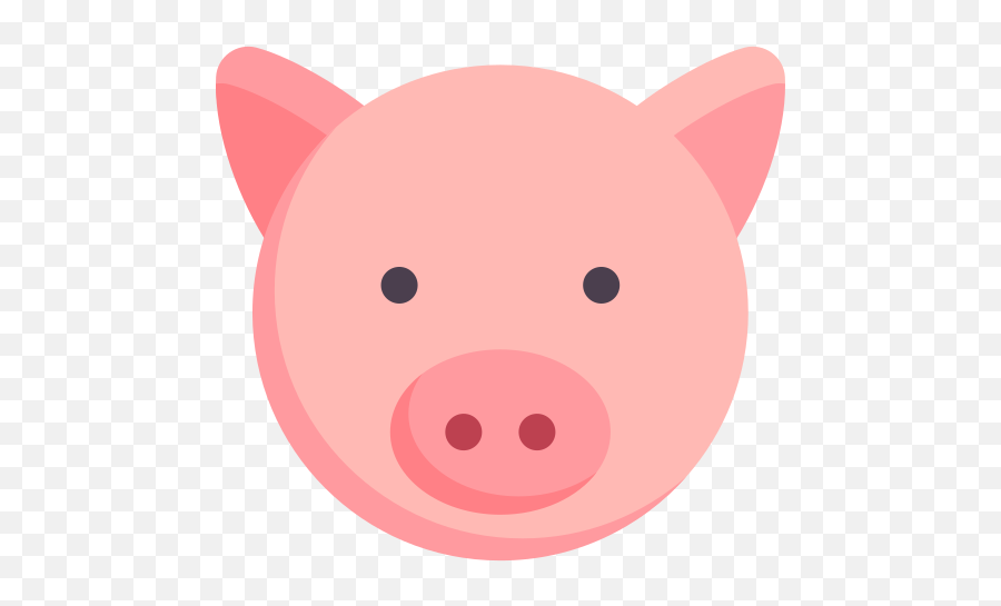 Pig Free Vector Icons Designed By Freepik In 2020 Free - Pig Flat Icon Emoji,Pig Emoji Png