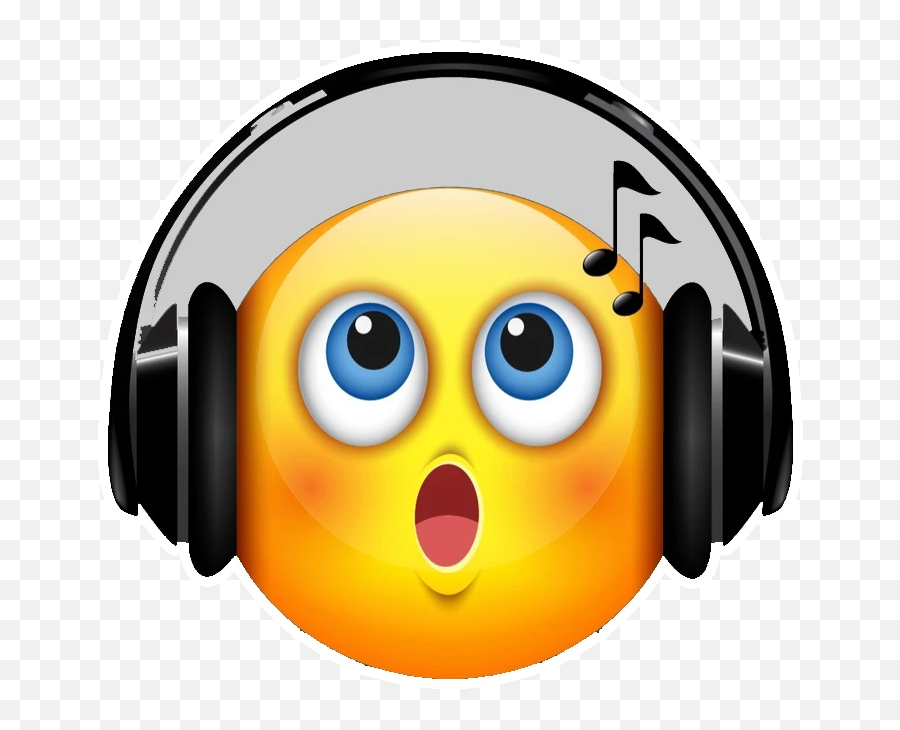 Headphones Emoji - Emoji Sing Png,Technology Emoji