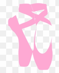 Ballet Slipper - Pointe Shoe Clip Art Emoji,Ballet Shoe Emoji