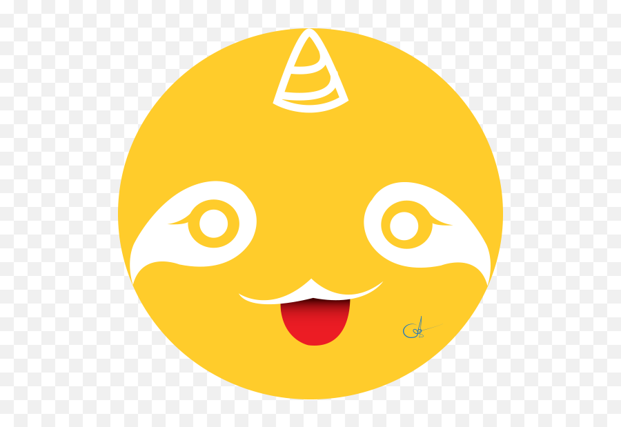 P Steemit - Circle Emoji,Sloth Emoji