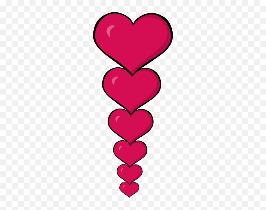 Big Red Heart Clipart - Border For Valentines Day Emoji,Spinning Heart Emoji